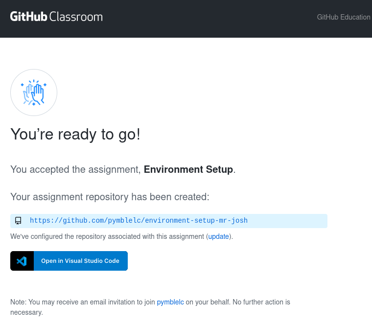 Accept Assignment